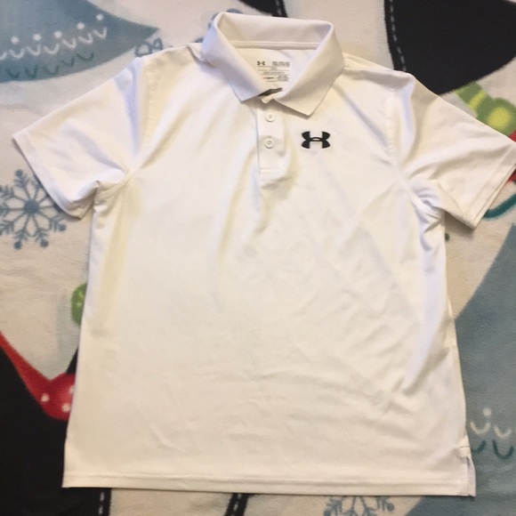 boys under armour polo shirts